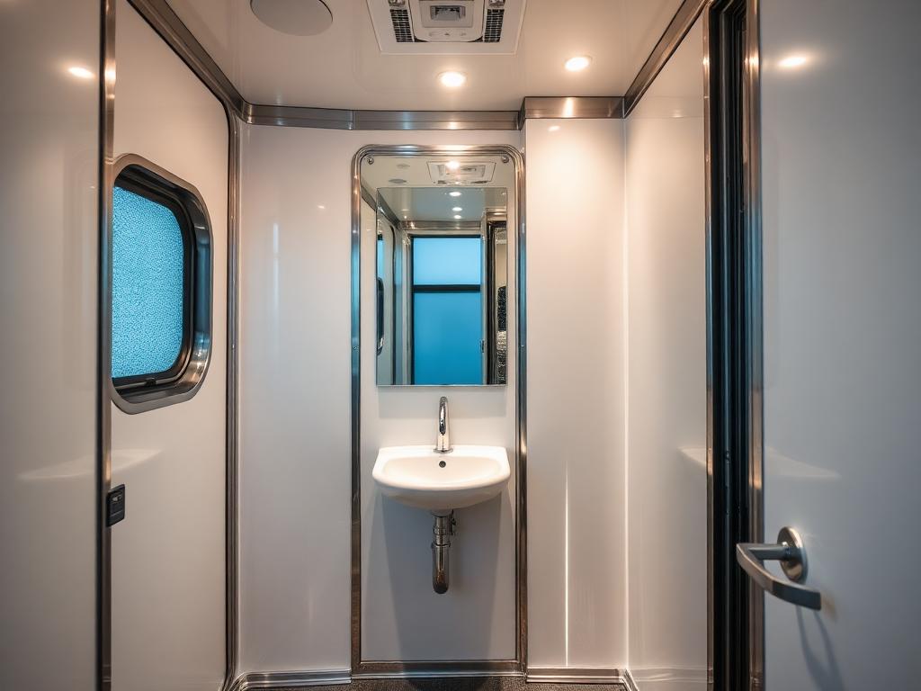 Luxury Restroom Trailers in Columbus, IN